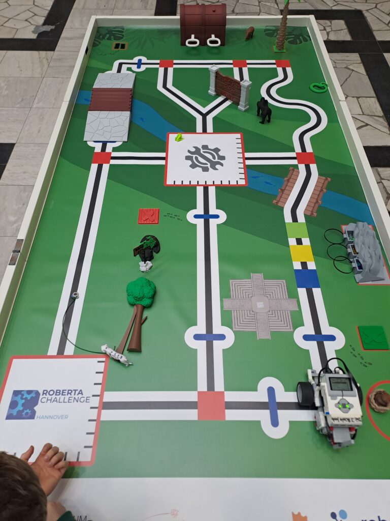 Erfolgreich durch den Dschungel geschlagen - Ein Abenteuer beim Robotik-Wettbewerb